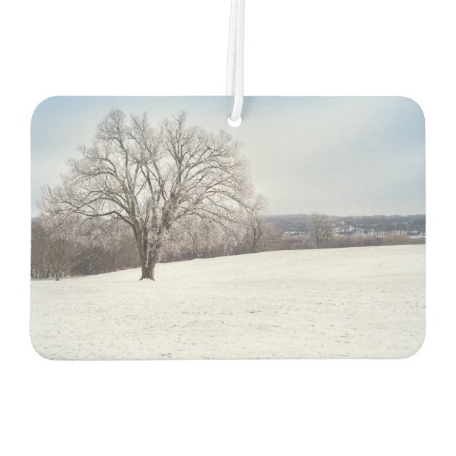 Winterbaum Autolufterfrischer (Rückseite)