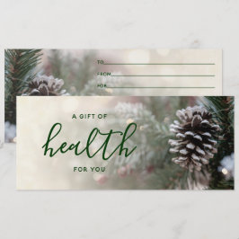 Winterbaum Chiropractic Holiday Geschenkgutschein
