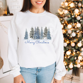 Winterbaum Frohe Weihnachten Sweatshirt