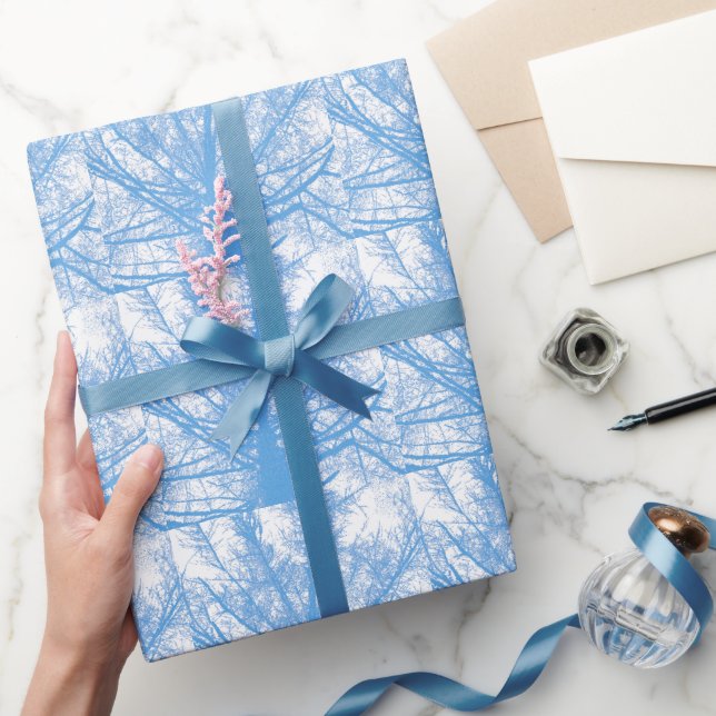 WINTERBAUM GESCHENKPAPIER (Schenken)