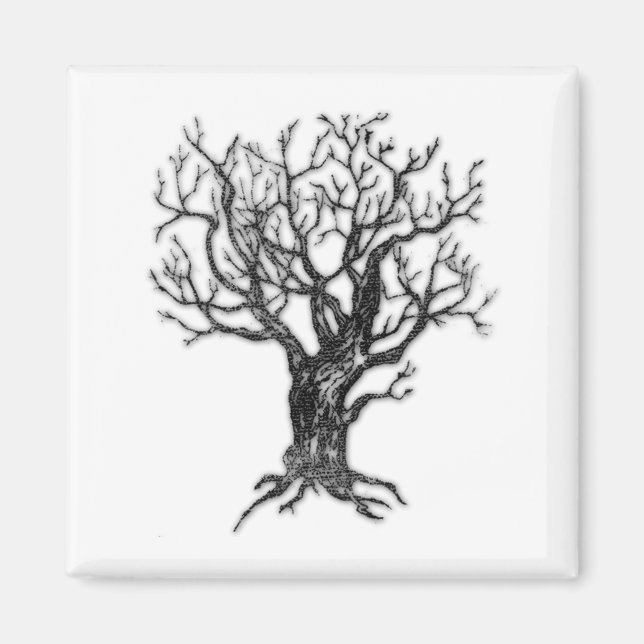 Winterbaum-Magnet Magnet (Vorne)