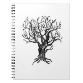 Winterbaum-Notebook Notizblock