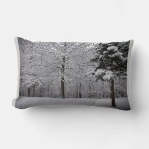 Winterbäume Lendenkissen