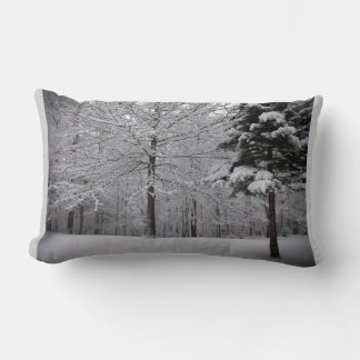 Winterbäume Lendenkissen