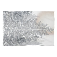 Winterbäume und Sonne, frostig schwarz und weiß