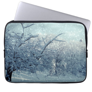 Winterbaumlandschaft Laptopschutzhülle
