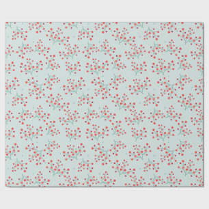 Winterbeere Geschenkpapier