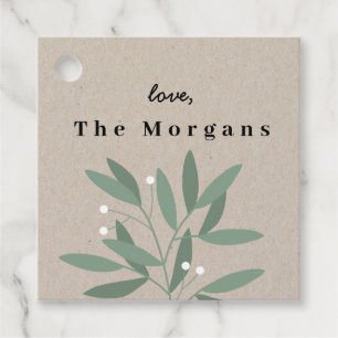 Winterbeeren Geschenkanhänger