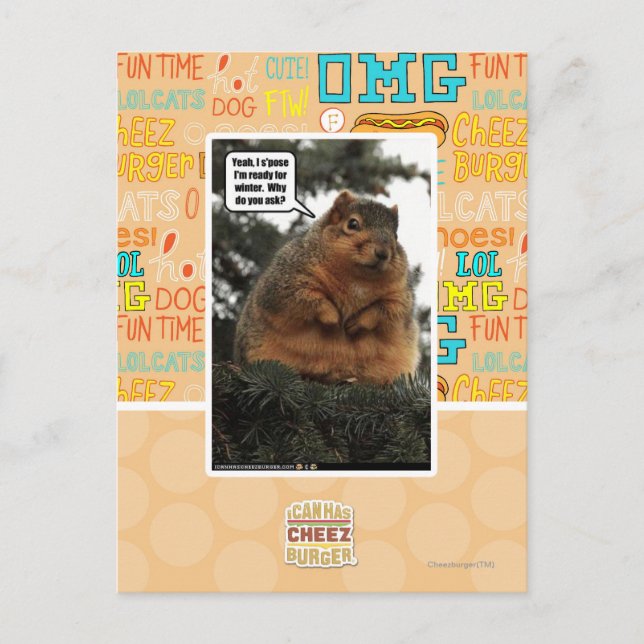 Winterbereit Postkarte (Vorderseite)