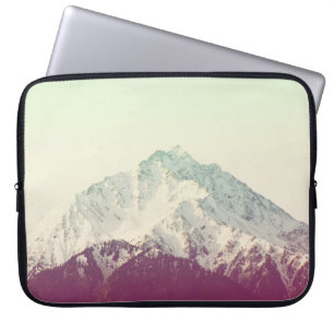 Winterbergspitze, Vintager Hipster-Filter Laptopschutzhülle