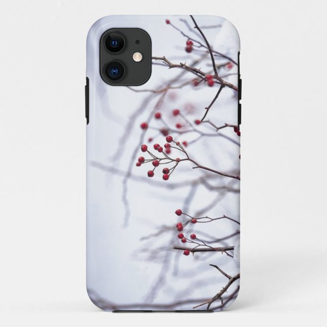 Winterberries Case-Mate iPhone Hülle (Rückseite)