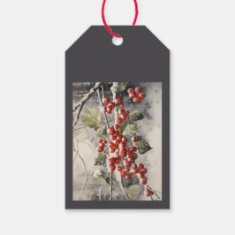 Winterberries Geschenkanhänger