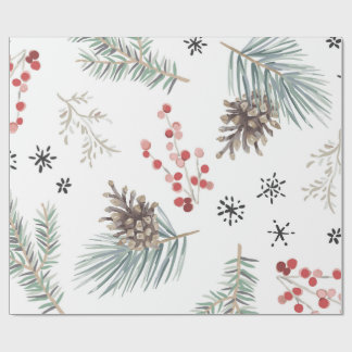 Winterberries Geschenkpapier
