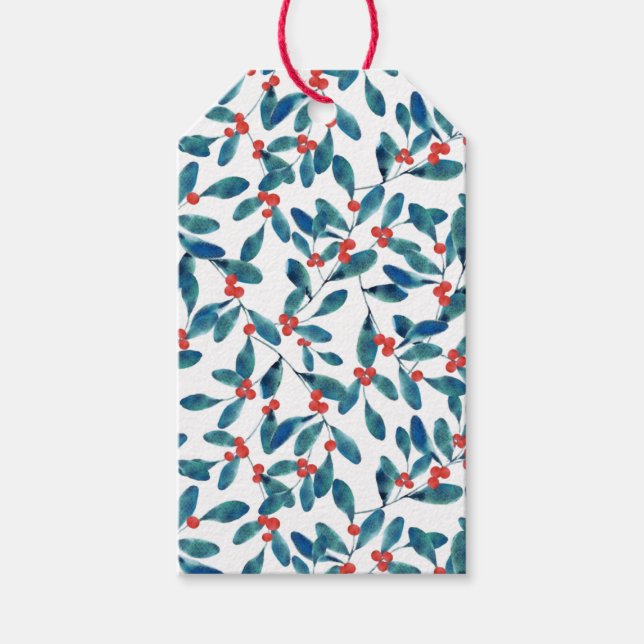 Winterberry (Frost) Geschenkanhänger (Vorderseite)
