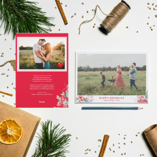 Winterberry-Weihnachtskarten Feiertagskarte