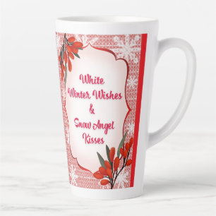 Winterberry White Winter wünscht Snow Angel Kisses Milchtasse