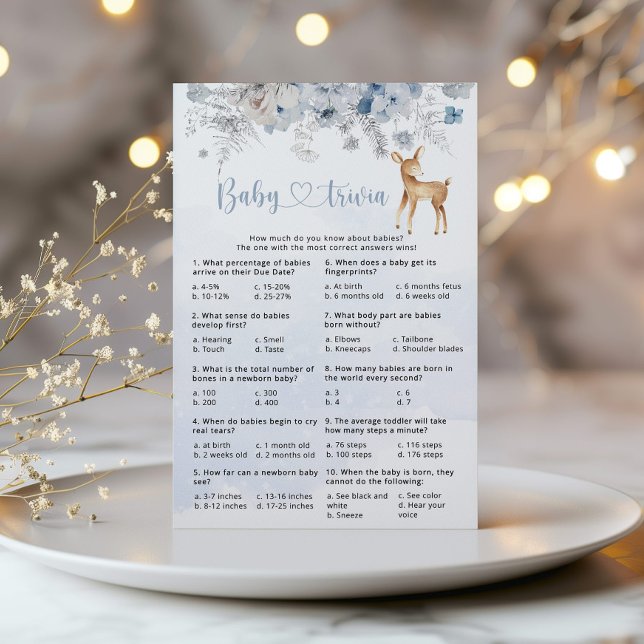 Winterblau-Silberhirsche-Kinderspiel (Von Creator hochgeladen)