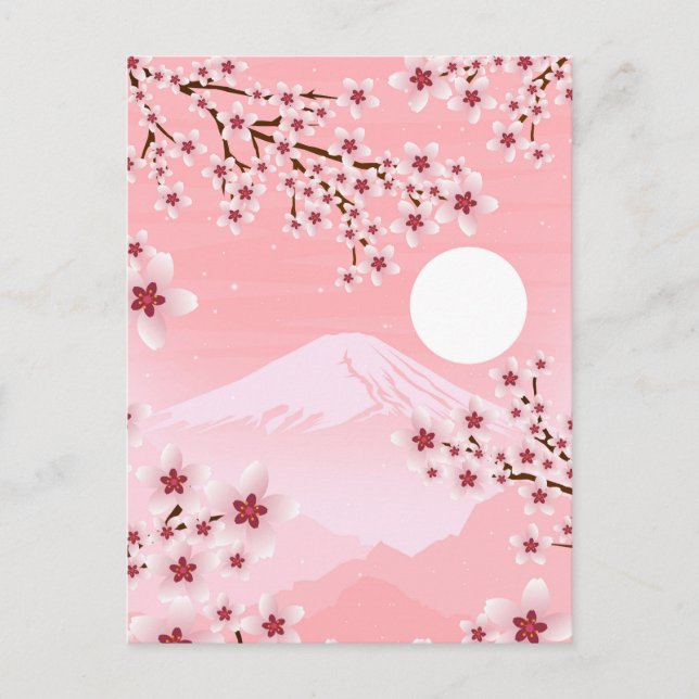 Winterblossom Postkarte (Vorderseite)