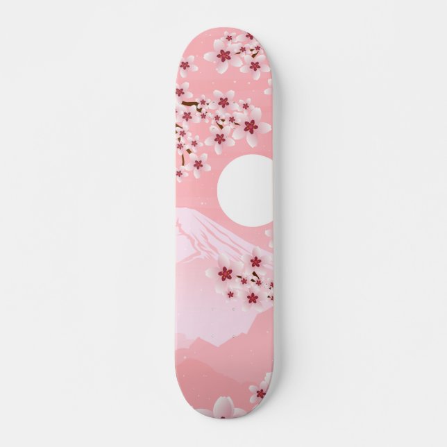 Winterblossom Skateboard (Vorne)