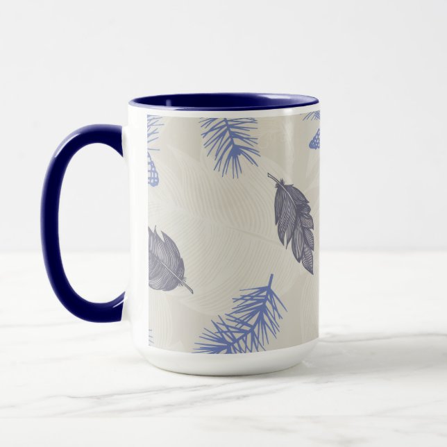 Winterblues Tasse (Links)