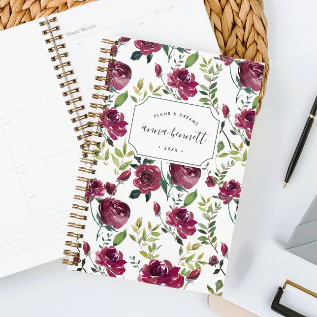 Winterblumen Personalisiert Planer (Von Creator hochgeladen)