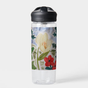 Winterblumen & Stechpalme Trinkflasche