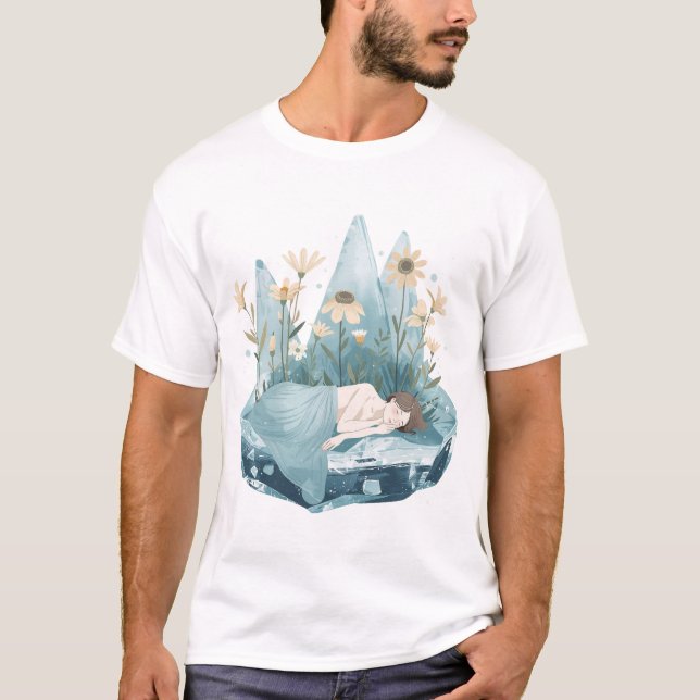 Winterblüte T-Shirt (Vorderseite)