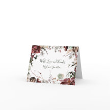 Winterblüten - Dunkelwälder grün - Hochzeit