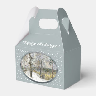 Winterbrücke Geschenkschachtel