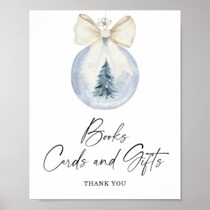 Winterbücher Karten und Geschenke Poster