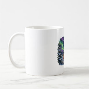 Wintercampen unter Aurora Cozy Kaffeetasse