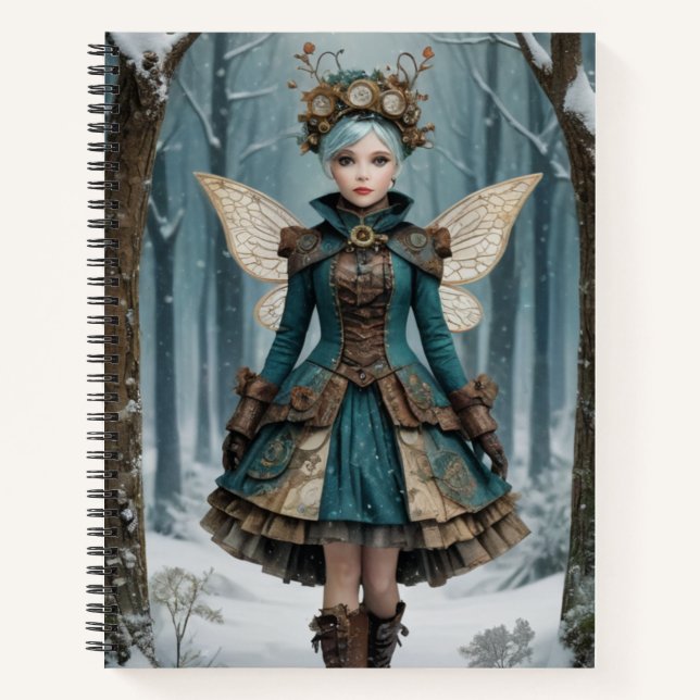 Winterdampf Notizbuch (Vorderseite)