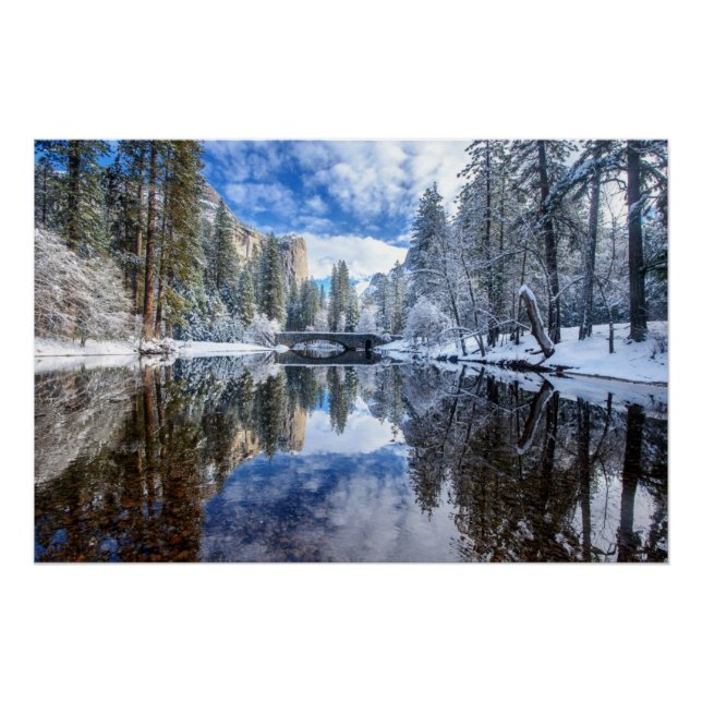 Winterdenken bei Yosemite Poster (Vorderseite)