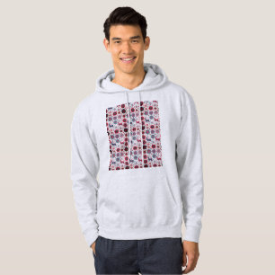 Winterdesign Männermuster Hooded Sweatshirt