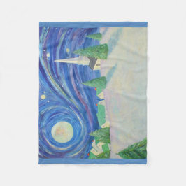 Winterdorf Fleecedecke