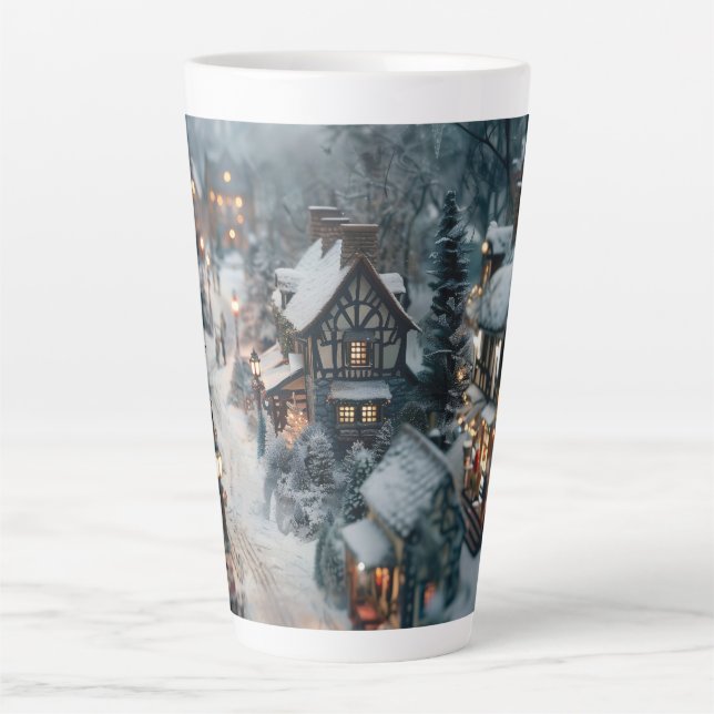 Winterdorf Milchtasse (Vorderseite)