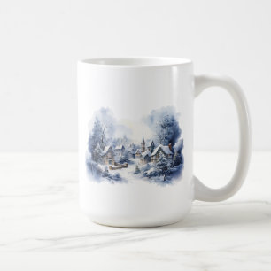Winterdorf-Tasse Kaffeetasse