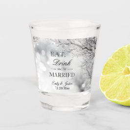 Wintereis | Essen Drink Verheiratet Hochzeit sein Schnapsglas