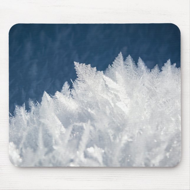 Wintereiskristalle Mousepad (Vorne)