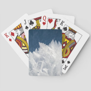 Wintereiskristalle Spielkarten