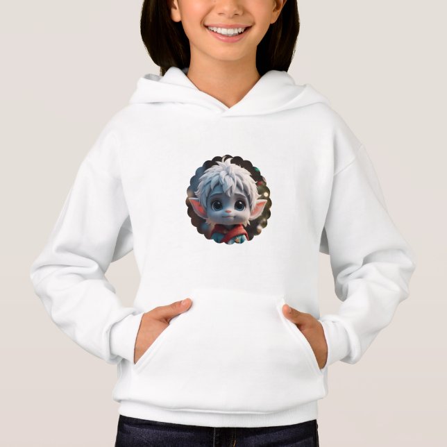 Winterelf Hoodie (Vorderseite)