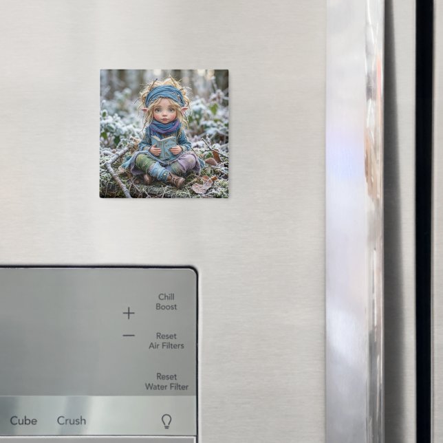 Winterelfe Magnet (In Situ (Kühlschrank))
