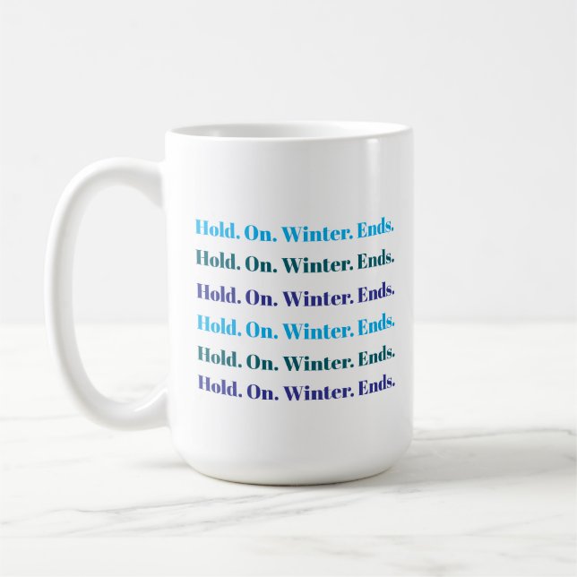 Winterende Kaffeetasse (Links)