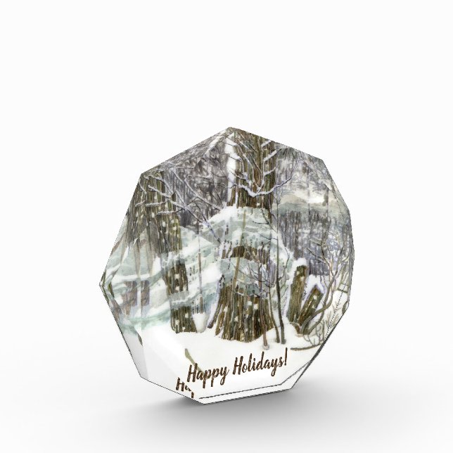 Winterfarbe Fotoblock (Links)