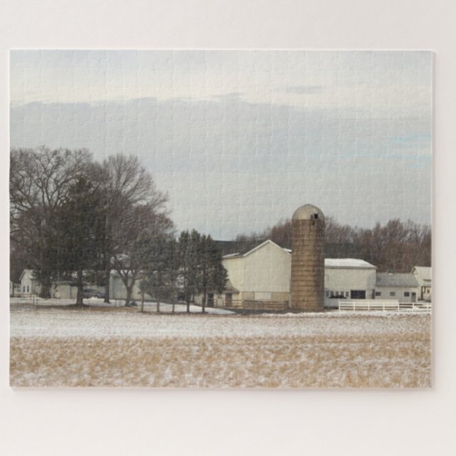 Winterfarm Foto Puzzle (Von Creator hochgeladen)
