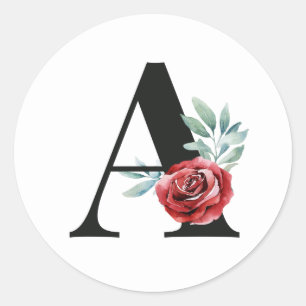 Winterferien Anfangsbuchstaben Aufkleber Buchstabe