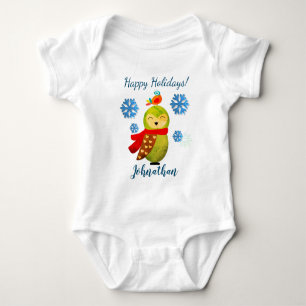 Winterferien Baby Strampler