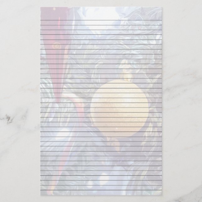 Winterferien Briefpapier (Vorderseite)