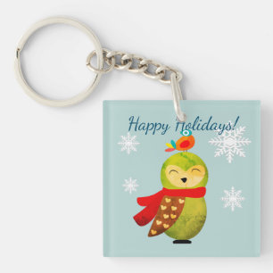 Winterferien Schlüsselanhänger