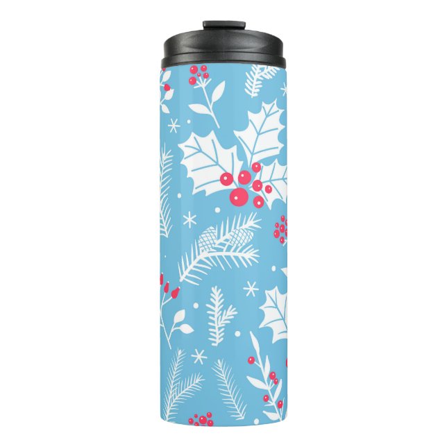 Winterflora 2 thermosbecher (Vorderseite)